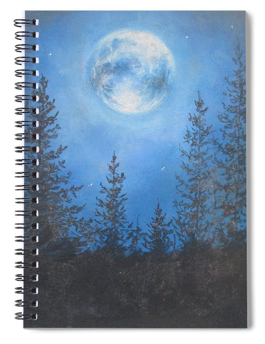Lunar Devotions - Spiral Notebook