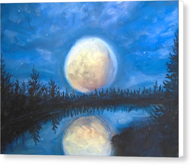 Lunar Seranade - Canvas Print