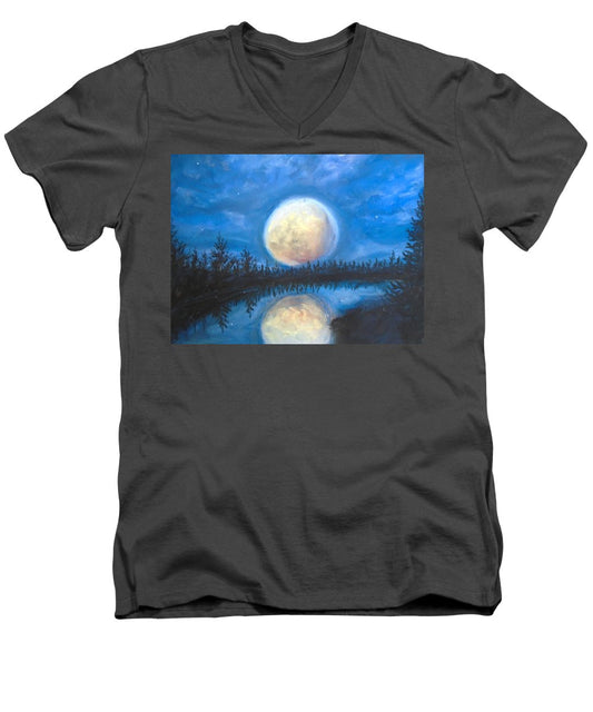 Lunar Seranade - Men's V-Neck T-Shirt