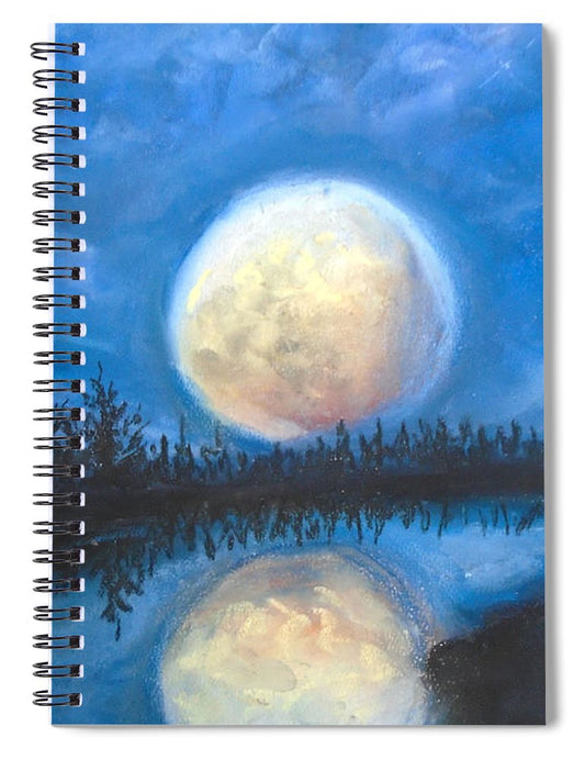 Lunar Seranade - Spiral Notebook