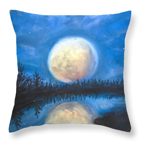 Lunar Seranade - Throw Pillow