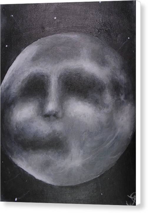Moon Man  - Canvas Print