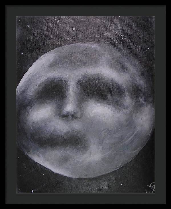 Moon Man  - Framed Print