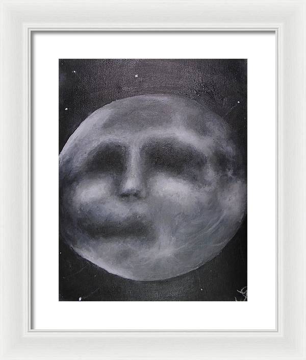 Moon Man  - Framed Print