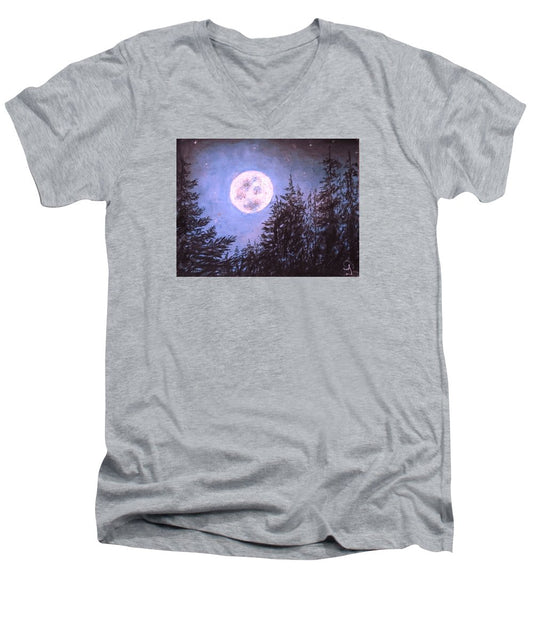 Moon Sight - Men's V-Neck T-Shirt