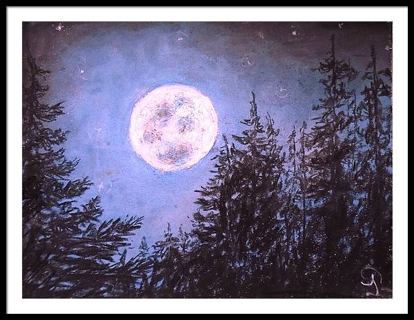 Moon Sight - Framed Print