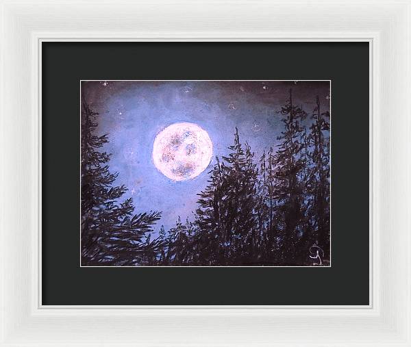 Moon Sight - Framed Print