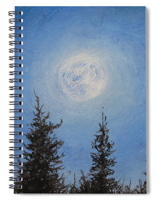 Moon Spooks - Spiral Notebook