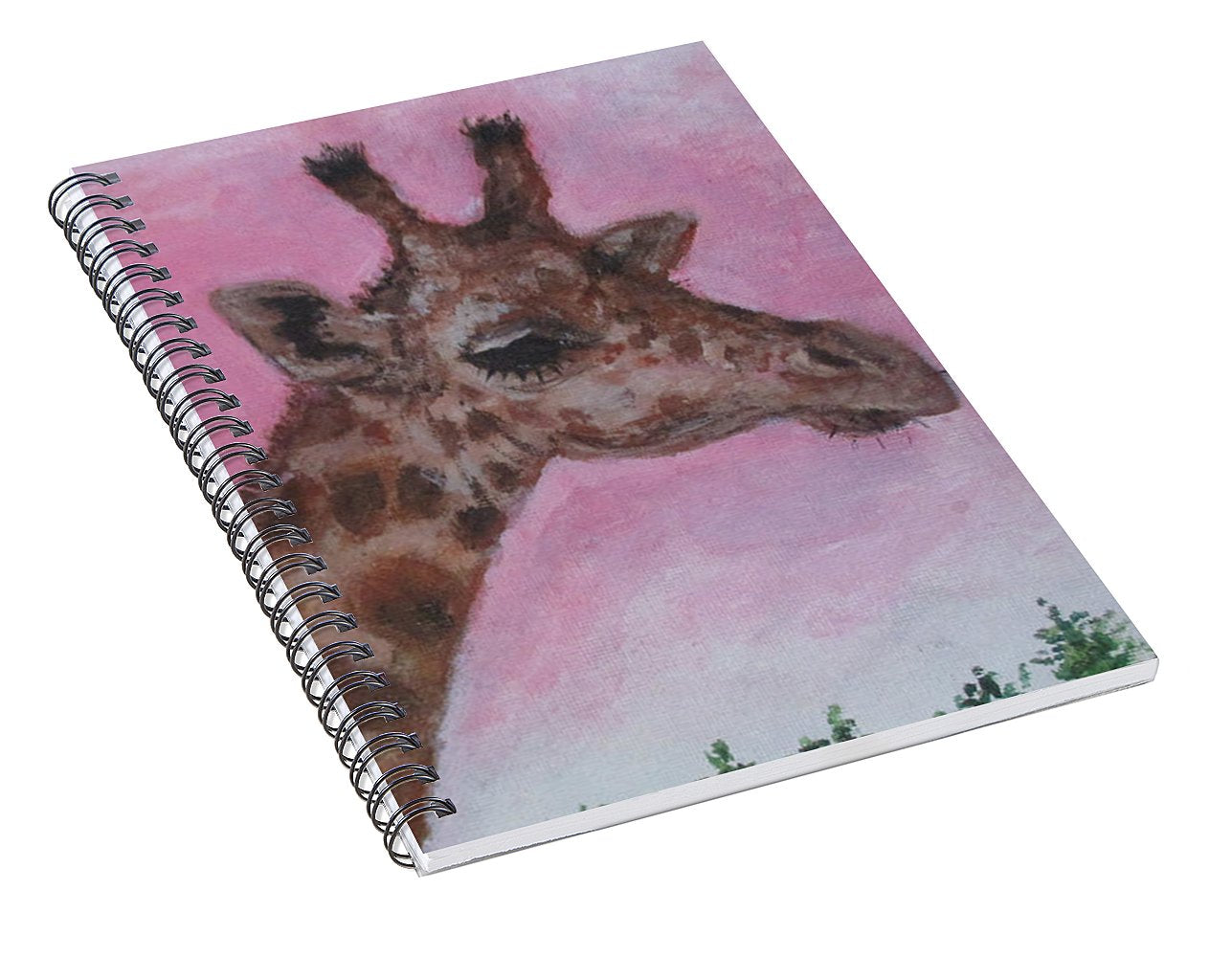 Mr. Giraffe  - Spiral Notebook