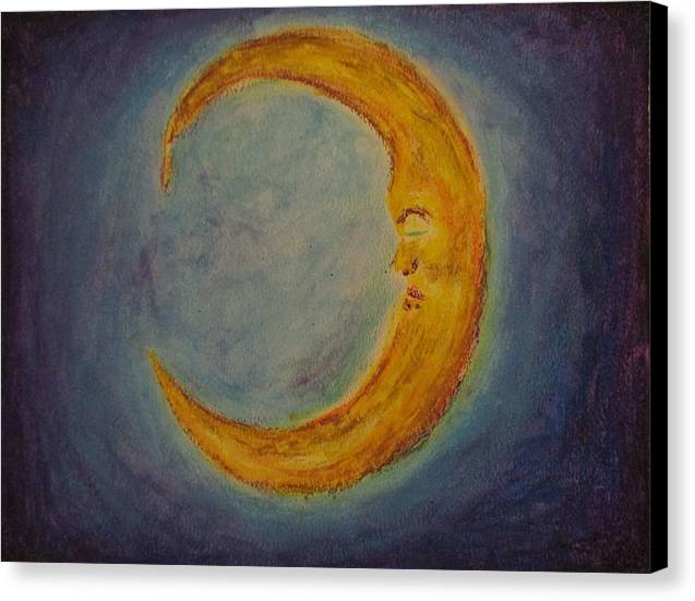 Mr. Moon - Canvas Print