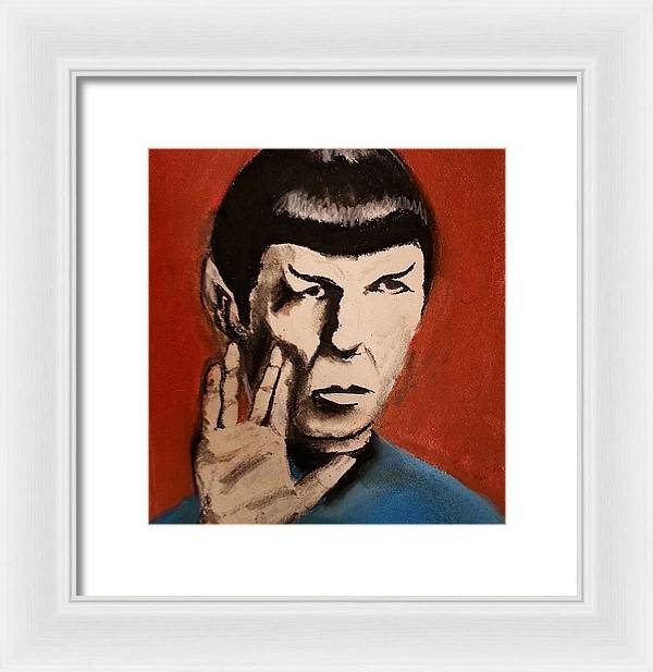 Mr. Spock - Framed Print