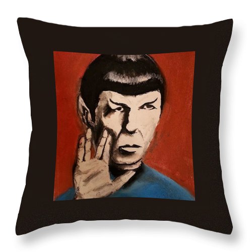 Mr. Spock - Throw Pillow