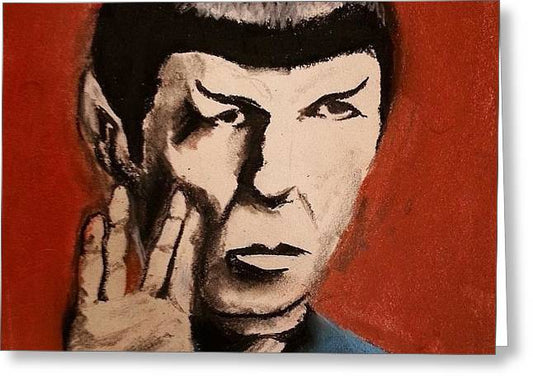 Mr. Spock - Greeting Card