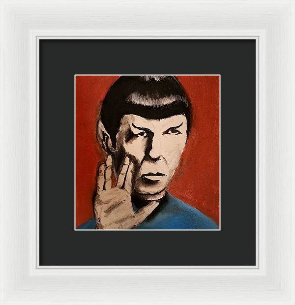Mr. Spock - Framed Print
