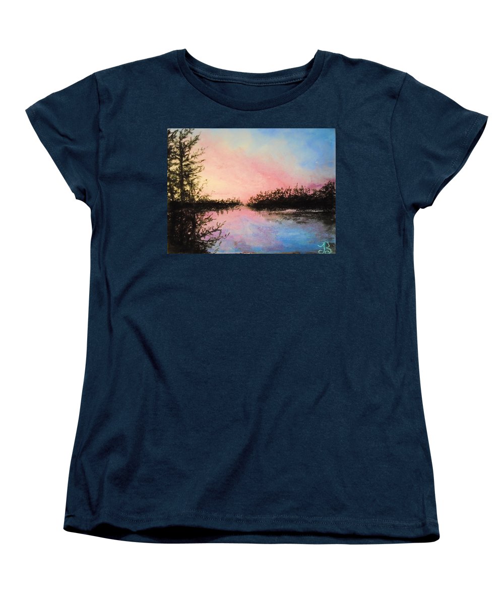 Night Streams in Sunset Dreams  - Women's T-Shirt (Standard Fit)