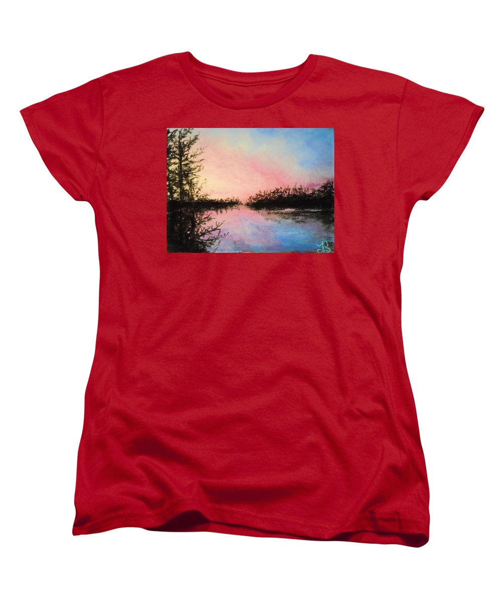 Night Streams in Sunset Dreams  - Women's T-Shirt (Standard Fit)