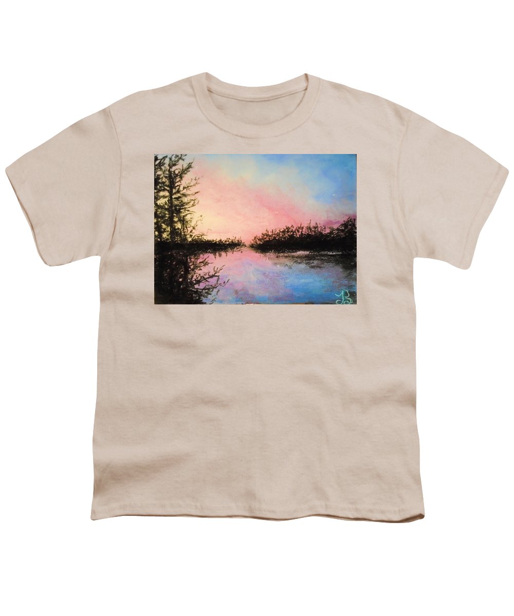 Night Streams in Sunset Dreams  - Youth T-Shirt