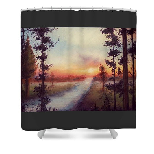 Off Trail Speculations - Shower Curtain