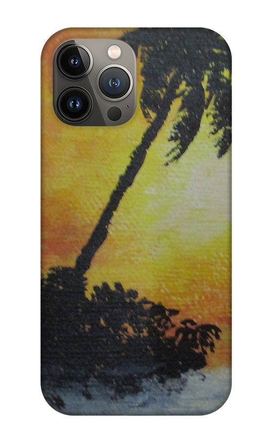 Palm Sunset - Phone Case