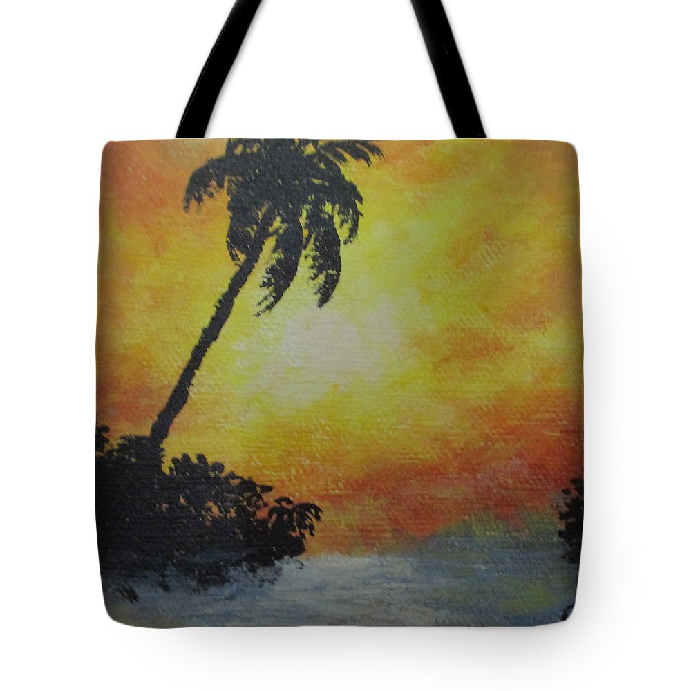 Palm Sunset - Tote Bag