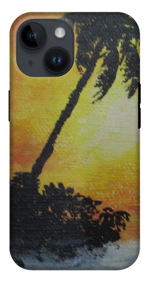 Palm Sunset - Phone Case