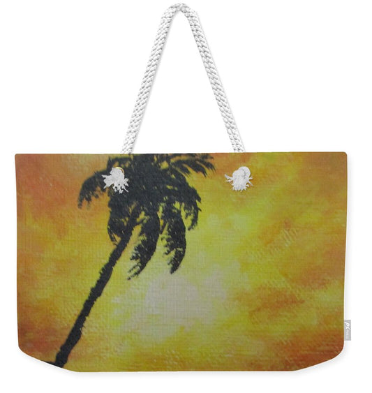 Palm Sunset - Weekender Tote Bag