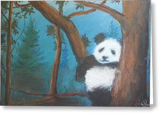 Panda - Greeting Card