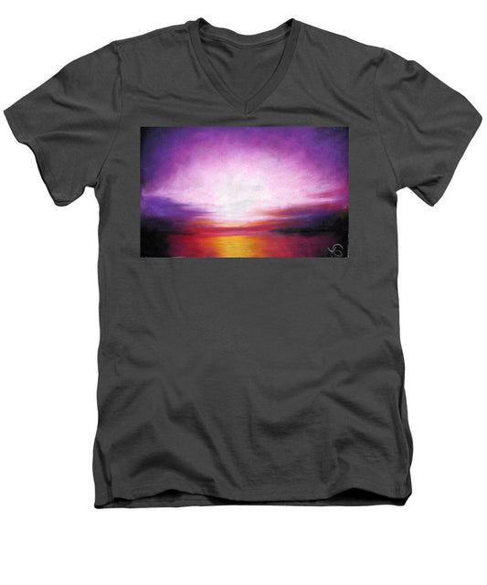 Pastel Skies - Men's V-Neck T-Shirt