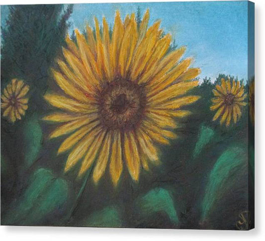 Petal of Yellows - Canvas Print