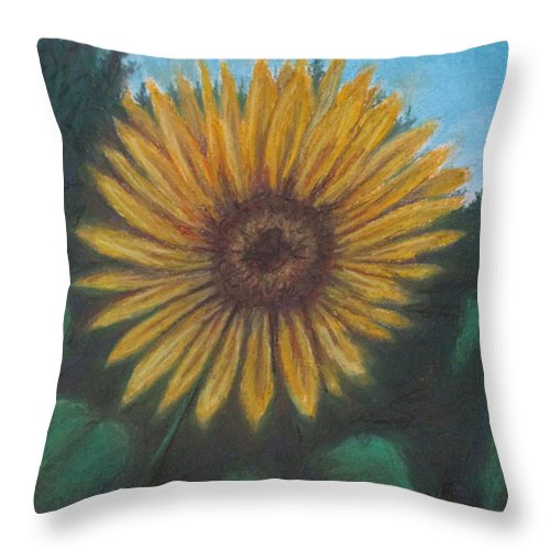 Petal of Yellows - Throw Pillow