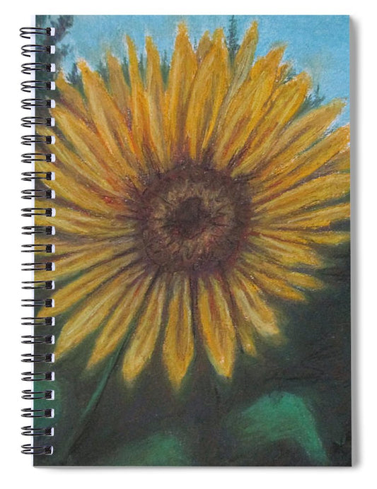 Petal of Yellows - Spiral Notebook