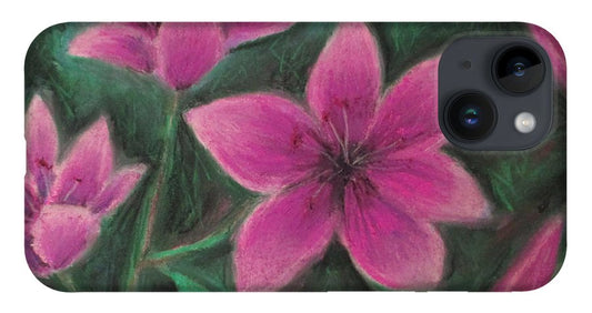 Pink Lilies - Phone Case