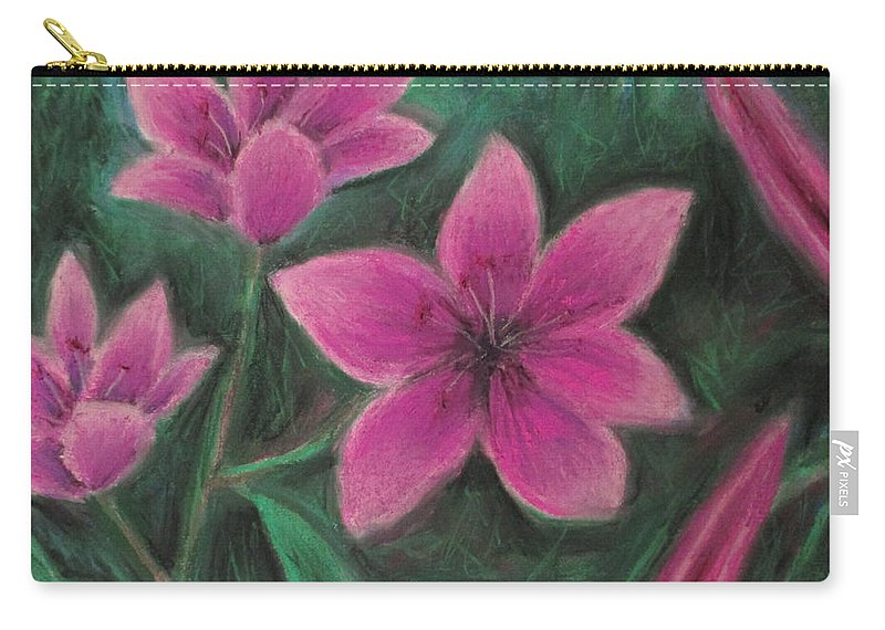 Pink Lilies - Carry-All Pouch