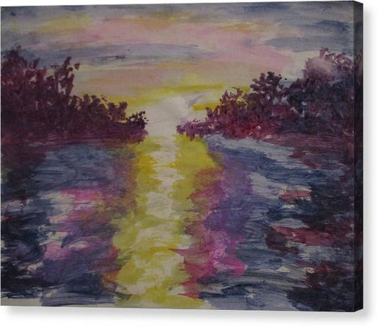 Purple Sunset - Canvas Print
