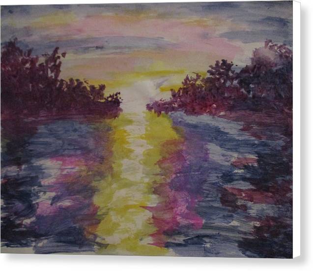 Purple Sunset - Canvas Print
