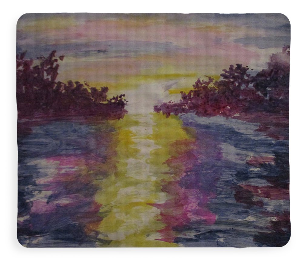 Purple Sunset - Blanket