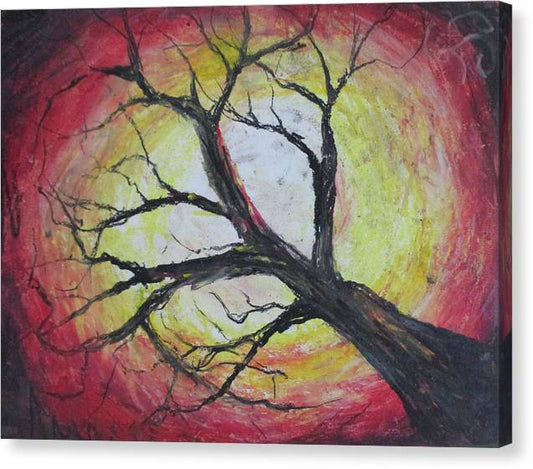 Red Tree - Canvas Print