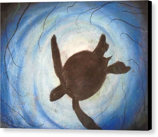 Sea Turtleling  - Canvas Print