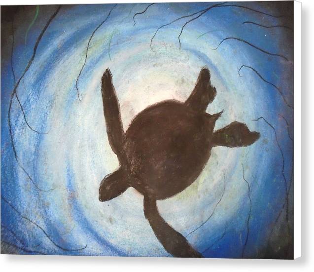 Sea Turtleling  - Canvas Print