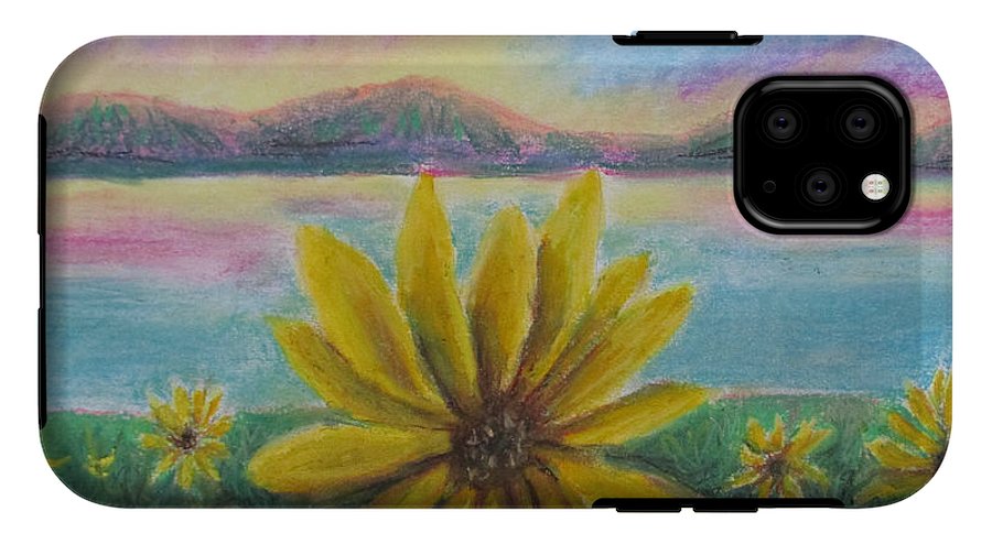 Setting Sunflower - Phone Case