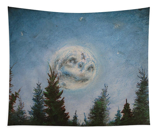 Shiny Moon Sun - Tapestry
