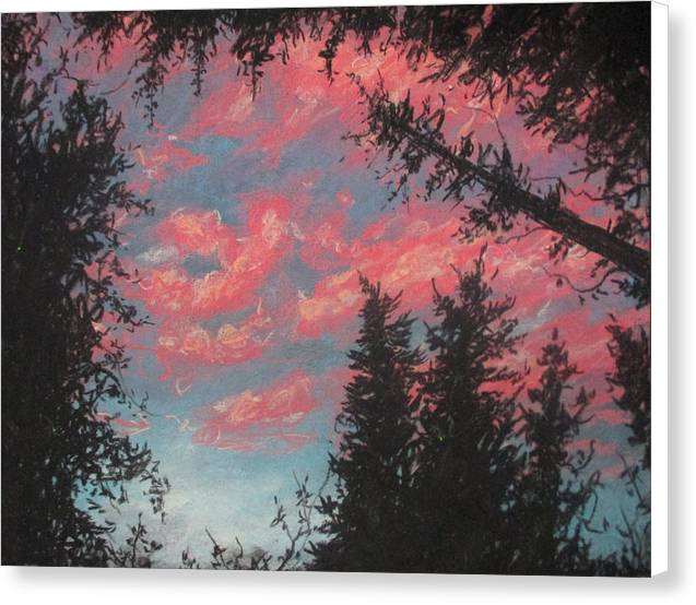 Sky's Passion - Canvas Print