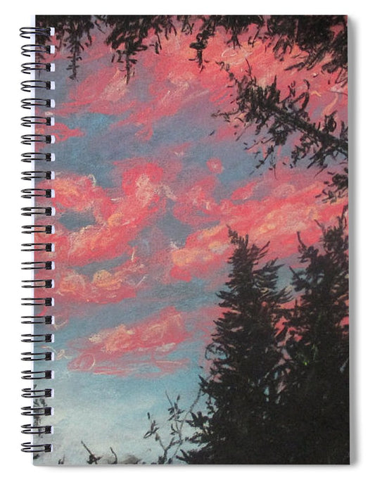 Sky's Passion - Spiral Notebook