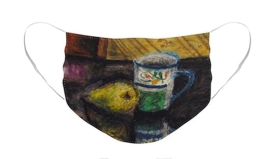Still Life Pared Cup - Face Mask