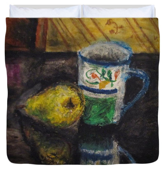 Still Life Pared Cup - Duvet Cover