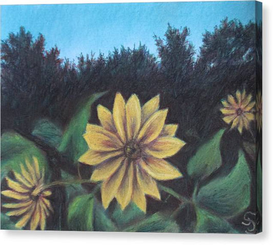 Sunflower Commitment - Canvas Print