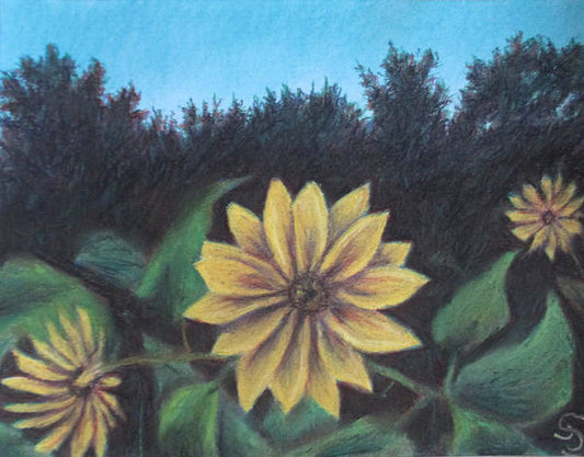 Sunflower Commitment - Art Print