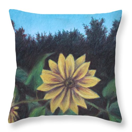 Sunflower Commitment - Throw Pillow