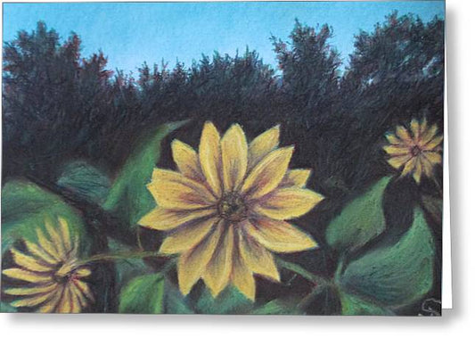 Sunflower Commitment - Greeting Card