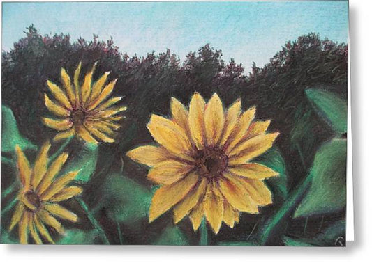 Sunflower Days - Greeting Card